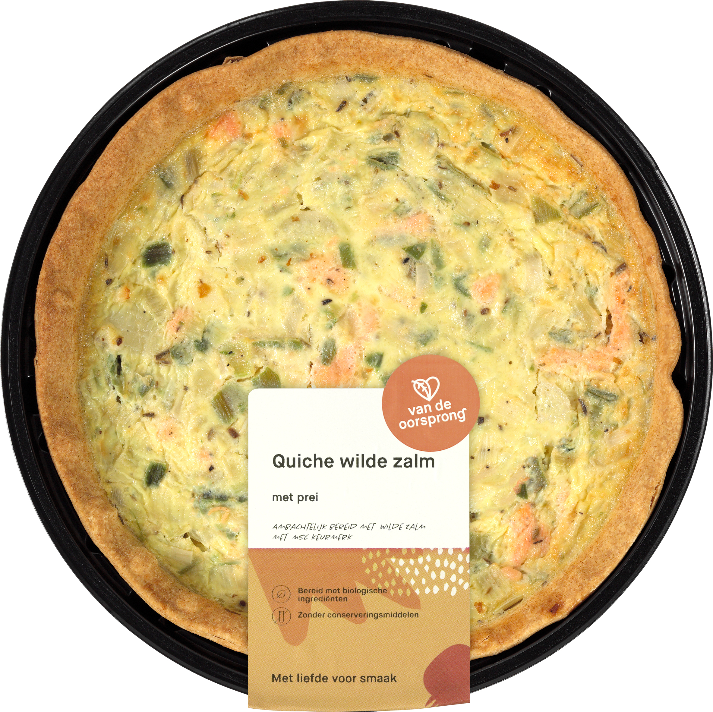 Quiche zalm